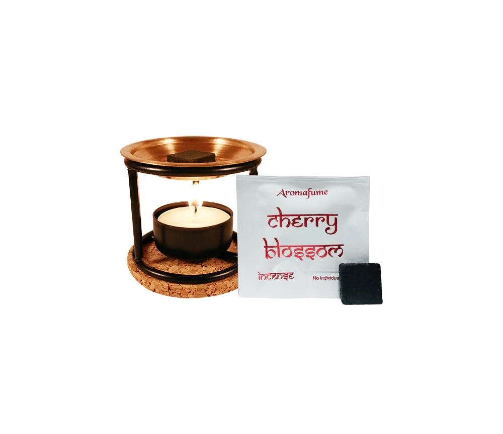 Teelichthalter - Aromafume - Duft Verdampfer Ständer für Weihrauch & Duftblöcke