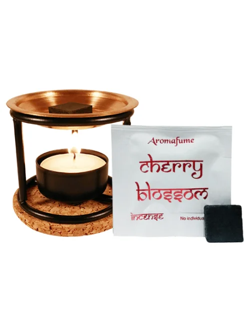 Teelichthalter - Aromafume - Duft Verdampfer Ständer für Weihrauch & Duftblöcke