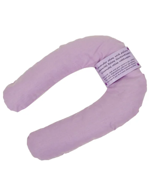Yogi & Yogini - Nackenkissen - Relax mit Bio - Lavendel- violett - ca. 25x20x3 cm