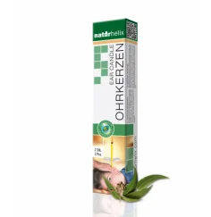 Naturhelix - Ohrkerzen - Eukalyptus - ca. 24 cm lang - 2er Pack