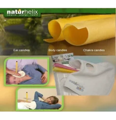 Naturhelix - Ohrkerzen - Schutztuch - Bio - Baumwolle - ca. 31x31 cm