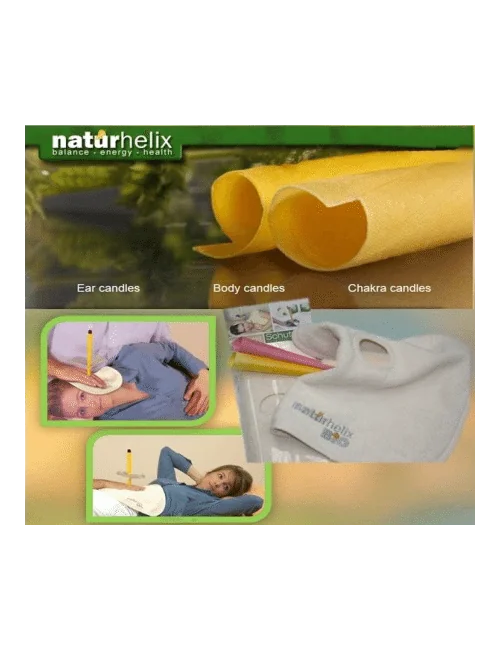 Naturhelix - Ohrkerzen - Schutztuch - Bio - Baumwolle - ca. 31x31 cm