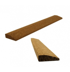 Yoga Zubehör - Yogablock - Block - Stütze Keil aus Kork - ca. 60x9x3 cm