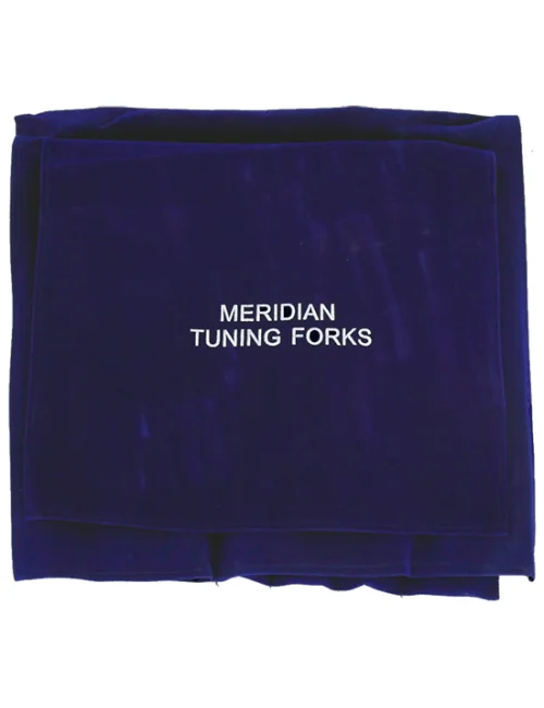 Stimmgabel - Meridian Set - 12 Meridiane + 2 zen. Gefäße - aus Aluminium - 14 er Set - ca. 40x37 cm