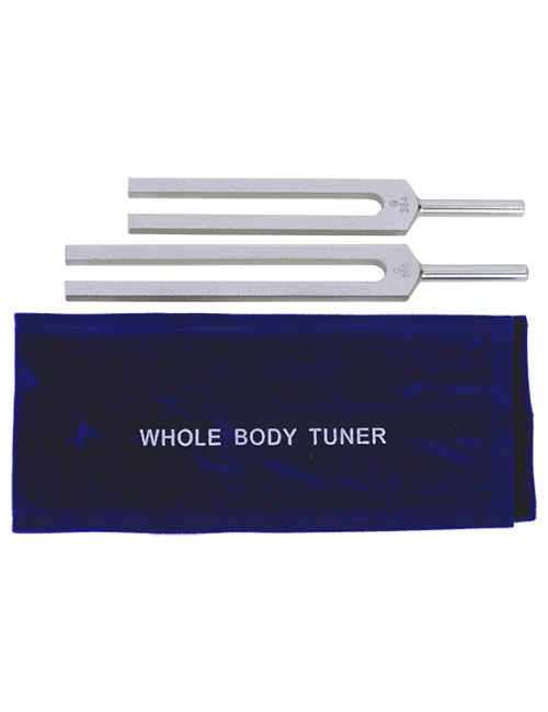 Stimmgabel - C + G Set - für den ganzen Körper - aus Aluminium - 2 er Set - ca. 23x10 cm