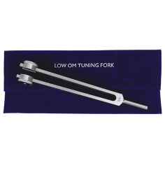 Stimmgabel - Tiefes Ohm - 68,05 Hz - untere Körperhälfte - aus Aluminium - ca. 26 cm