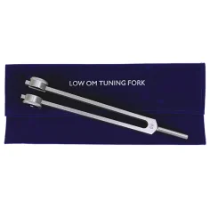 Stimmgabel - Tiefes Ohm - 68,05 Hz - untere Körperhälfte - aus Aluminium - ca. 26 cm