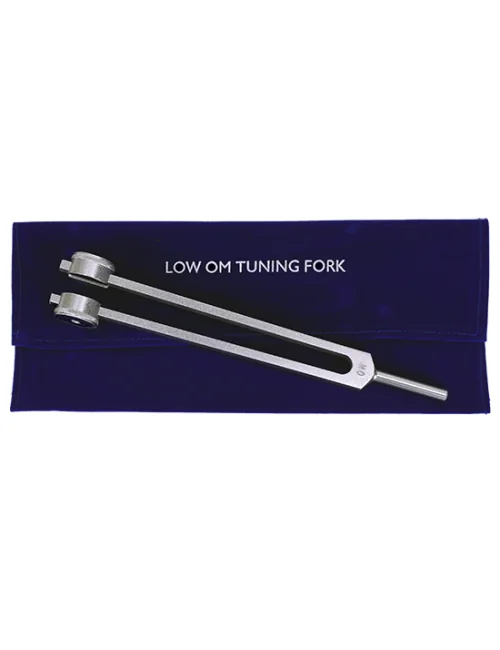 Stimmgabel - Tiefes Ohm - 68,05 Hz - untere Körperhälfte - aus Aluminium - ca. 26 cm