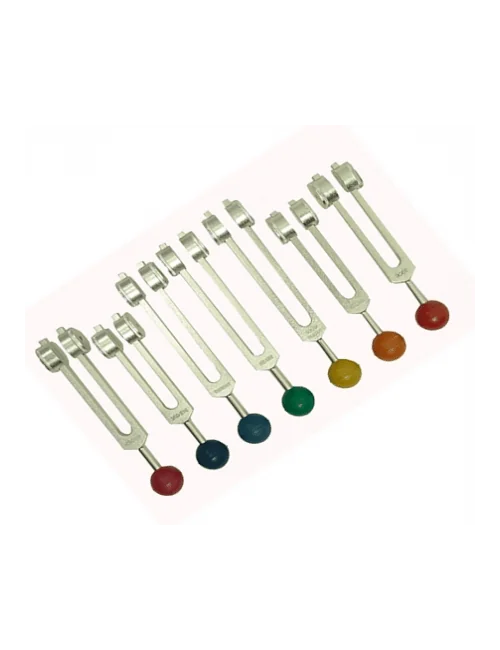 Stimmgabel - Chakra - Chakra Nr. 6 - 3tes Auge - ohne Aktivator - aus Aluminium - ca. 10 cm