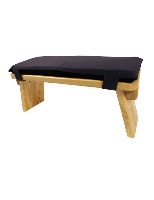 Meditationsbank - Kissen - Auflange für Meditationsbank - Baumwolle - Indigo - ca.48x17x3 cm