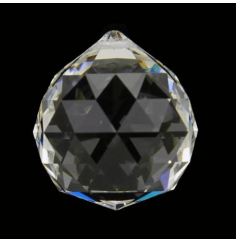 Feng-Shui - Regenbogen - Kristall - Kugel - klar - AAA Qualität - ca. 4 cm