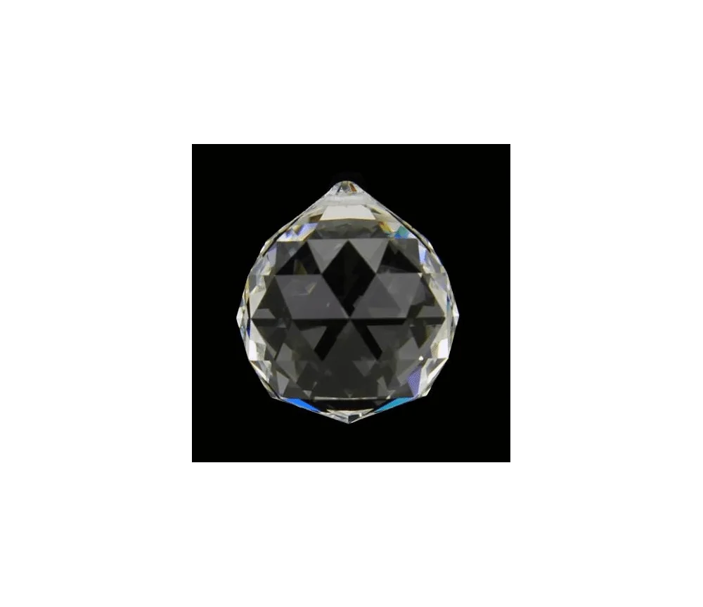 Feng-Shui - Regenbogen - Kristall - Kugel - klar - AAA Qualität - ca. 4 cm