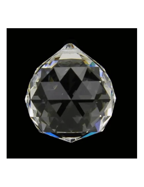 Feng-Shui - Regenbogen - Kristall - Kugel - klar - AAA Qualität - ca. 4 cm