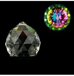Feng-Shui - Regenbogen - Kristall - Kugel - Multicolor - AAA Qualität - ca. 5 cm