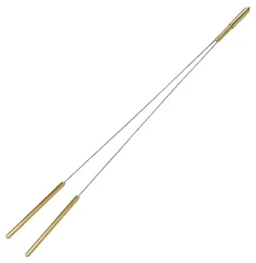 Wünschelrute - mit 2 Griffen - aus Messing - ca. 42 cm