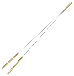 Wünschelrute - mit 2 Griffen - aus Messing - ca. 40 cm