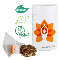 Solaris Tea - Bio-Kräutertee- Chakra Tee - Sakral Chakra - I feel - 15 Pyramidenbeutel - ca. 85gr