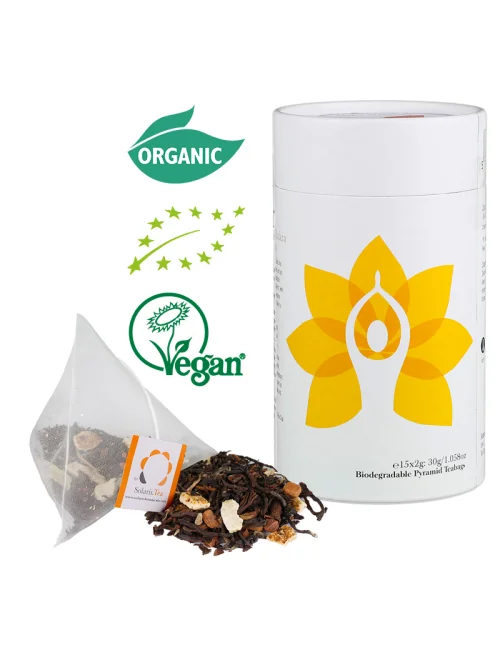 Solaris Tea - Bio-Kräutertee- Chakra Tee - Solarplexus Chakra - I do - 15 Pyramidenbeutel - ca. 85gr