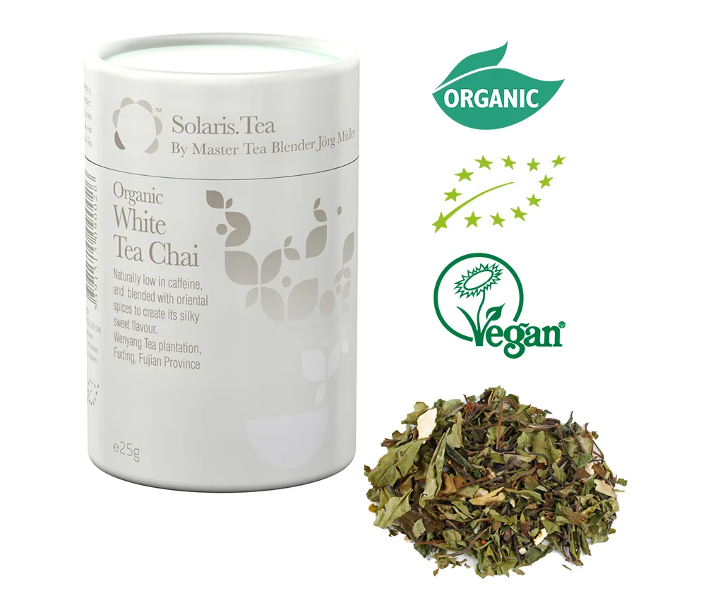 Solaris Tea - Bio-Tee - Weisser Tee - Chai - loser Tee - ca. 25gr