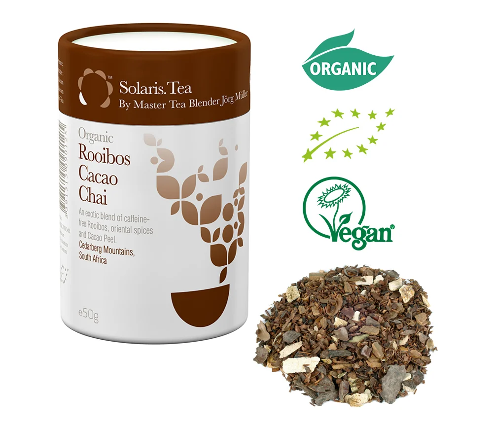 Solaris Tea - Bio-Tee - Rooibos Kakao - Chai - loser Tee - ca. 50gr