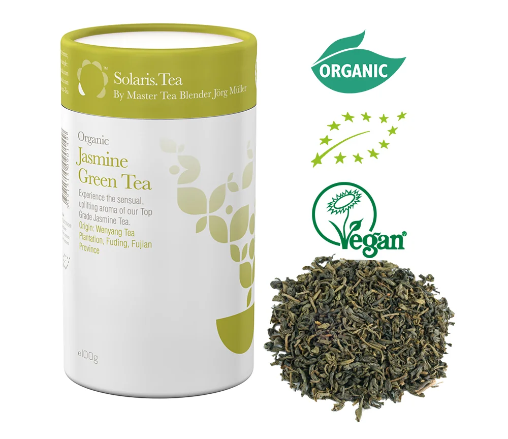 Solaris Tea - Bio-Tee - Grüner Jasmin Tee - loser Tee - ca. 100gr