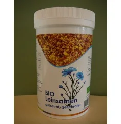 Keimkraft.at - BIO Leinsamen gekeimt geschrotet