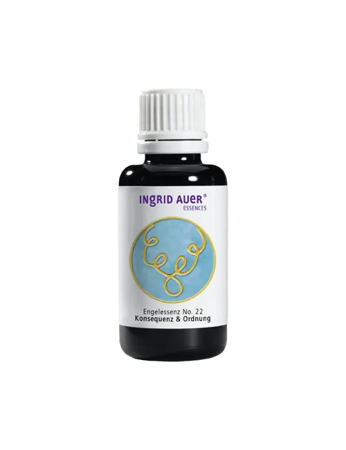 Ingrid Auer - Engelessenz No. 22 - Engel für Konsequenz und Ordnung - 30ml