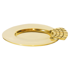 Ingrid Auer - Unterteller aus Messing