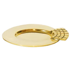 Ingrid Auer - Unterteller aus Messing