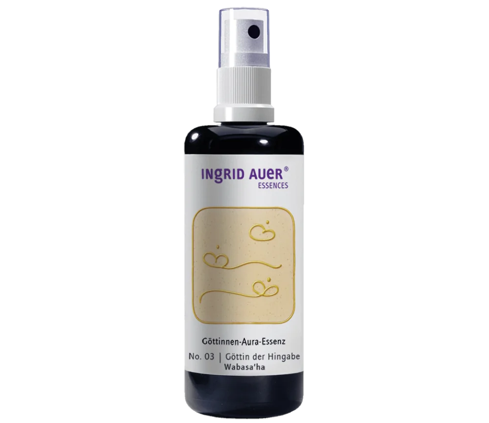 Ingrid Auer - Lemurische Göttinnen-Aura-Essenz Wabasa´ha - Göttin der Hingabe -100ml
