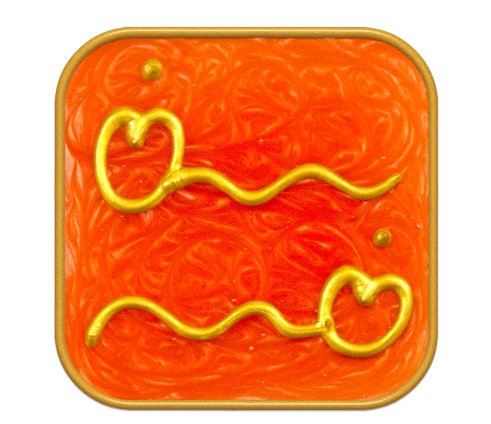 Ingrid Auer - Schutzpatron-Symbol Cäcilia