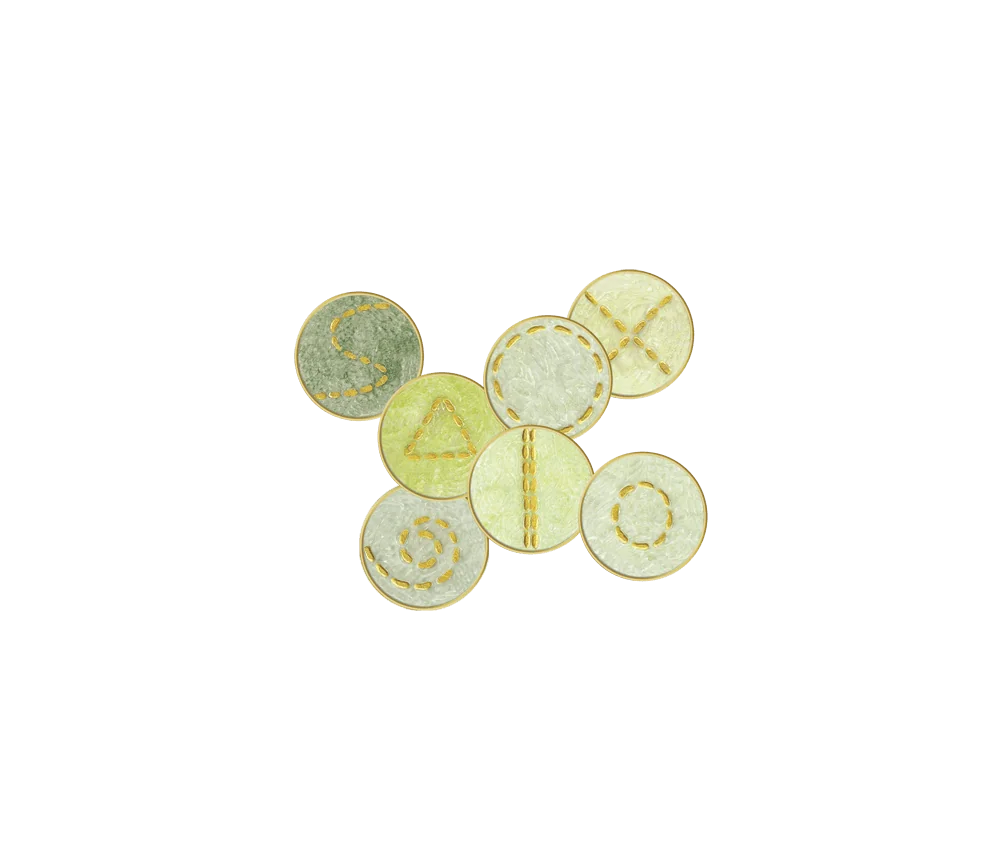 Ingrid Auer - Engel-Kombisymbol-Set No. 11 Lunael