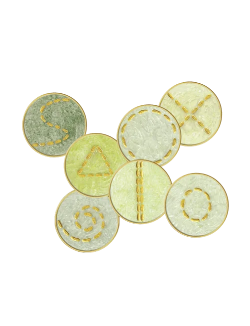 Ingrid Auer - Engel-Kombisymbol-Set No. 11 Lunael