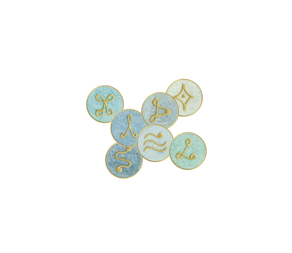 Ingrid Auer - Engel-Kombisymbol-Set No. 19 Mykael