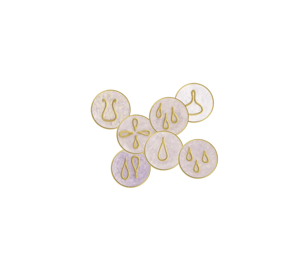 Ingrid Auer - Engel-Kombisymbol-Set No. 21 Yerathel