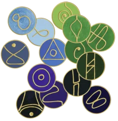 Ingrid Auer - Engel-Kombisymbol-Set No. 27 Sariel