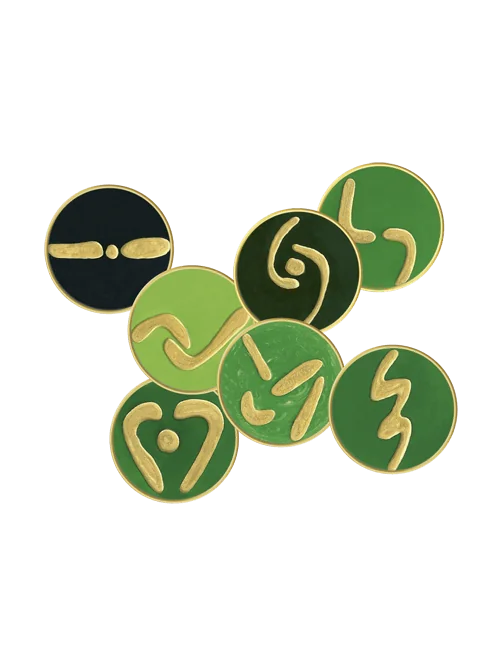 Ingrid Auer - Engel-Kombisymbol-Set No. 36 Rukiel