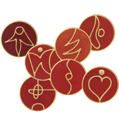 Ingrid Auer - Engel-Kombisymbol-Set No. 40 Arkiel