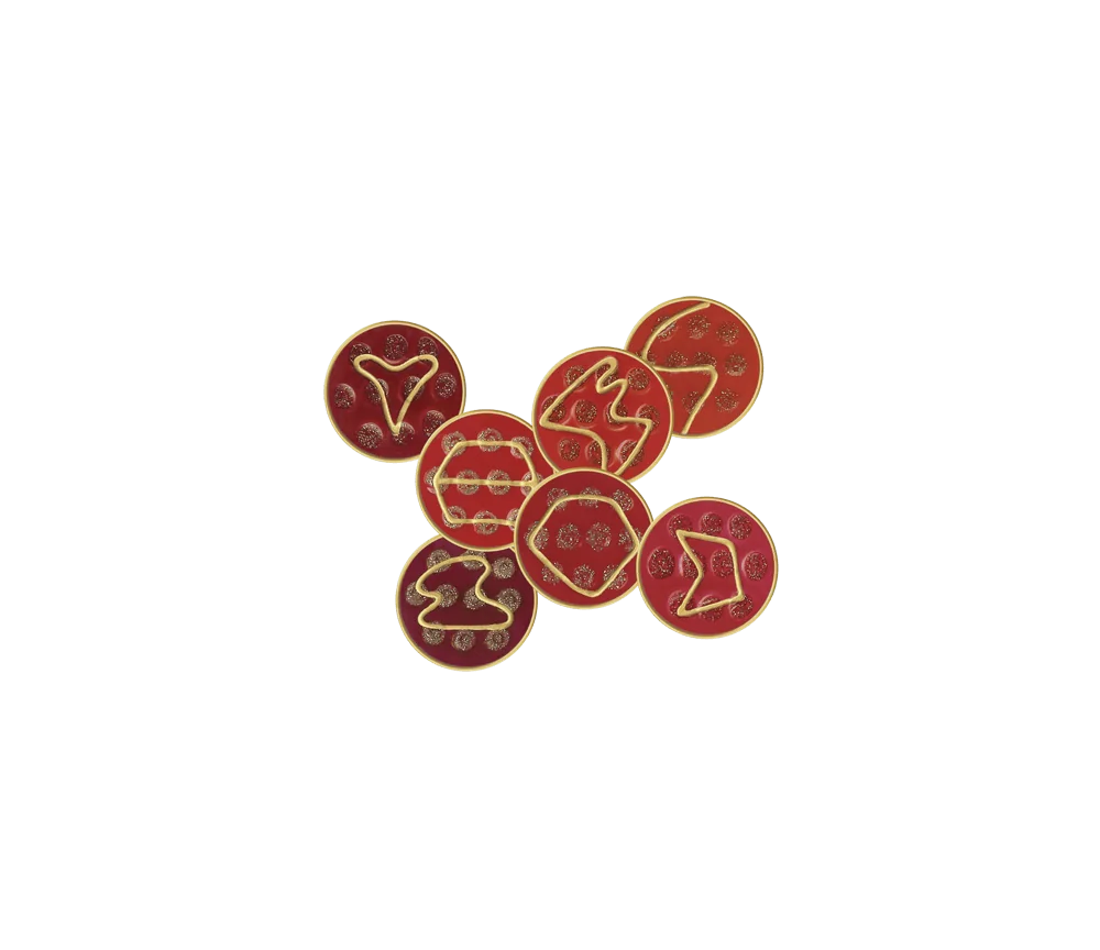 Ingrid Auer - Engel-Kombisymbol-Set No. 46 Koniel