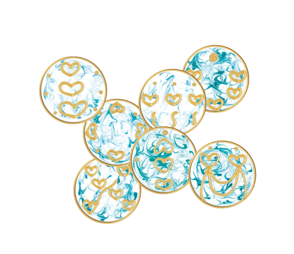 Ingrid Auer - Engel-Kombisymbol-Set No. 64 Curael