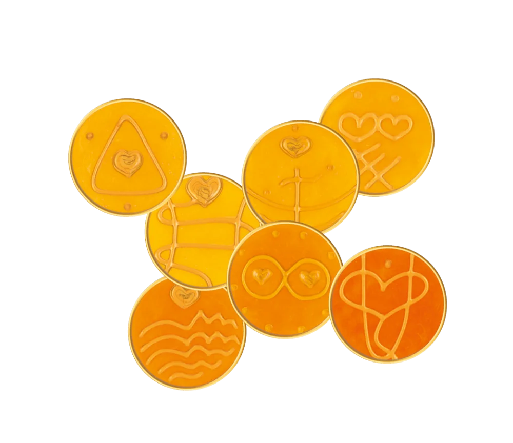 Ingrid Auer - Engel-Kombisymbol-Set No. 73 Doshael