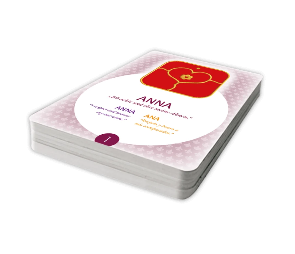 Ingrid Auer - Energetisierte Karten Maria-Magdalena-Symbole dreisprachig (DE/EN/ES) ohne Guidebook