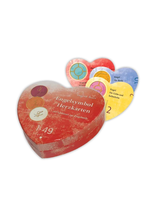 Ingrid Auer - Energetisierte Karten Engelsymbole 1 - 49 Herzkarten
