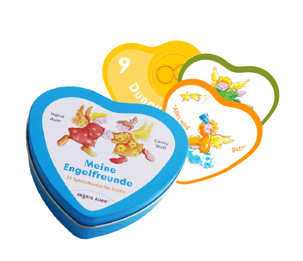 Ingrid Auer - Energetisierte Karten Meine Engelfreunde Herzkarten in Box