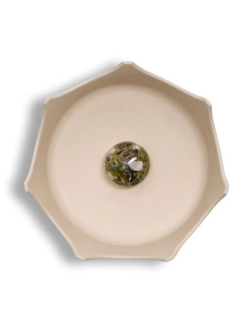 VitaJuwel - Wasserschale (Tiernapf) Crownjuwel - natural white