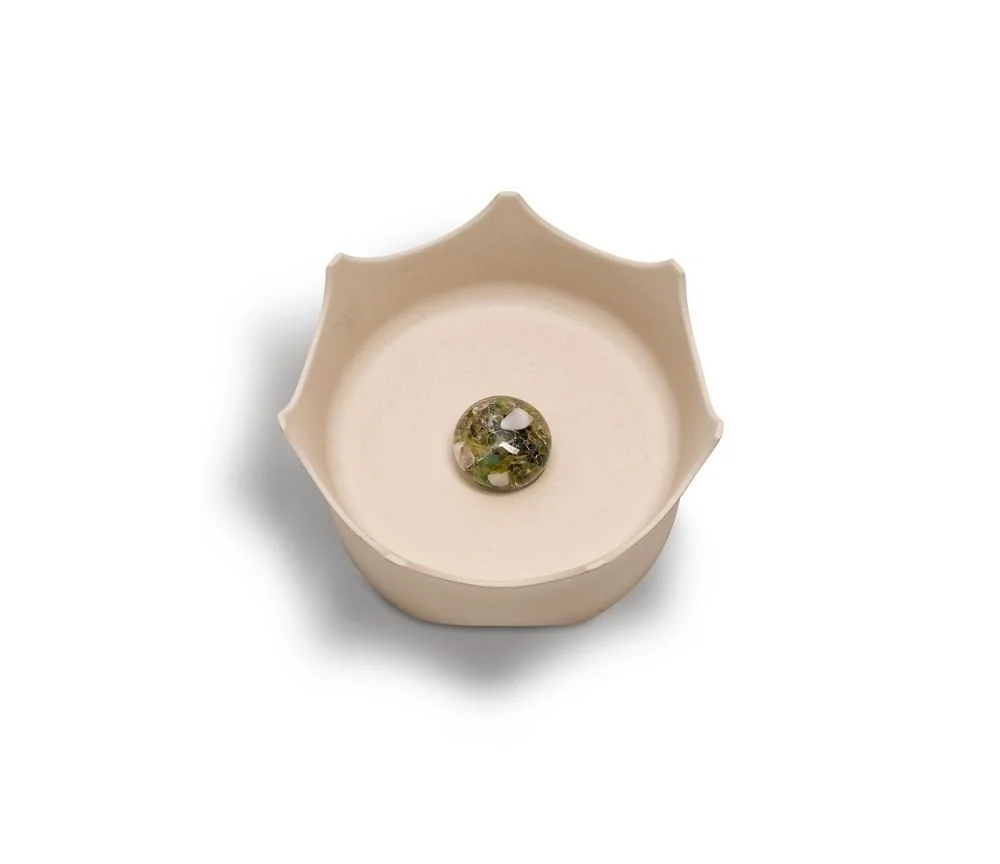 VitaJuwel - Wasserschale (Tiernapf) Crownjuwel - natural white
