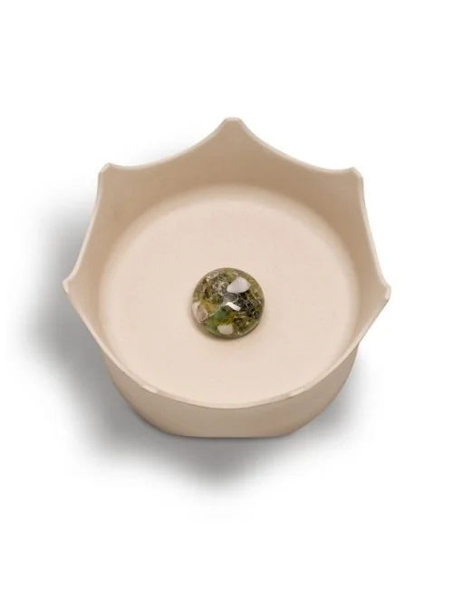 VitaJuwel - Wasserschale (Tiernapf) Crownjuwel - natural white