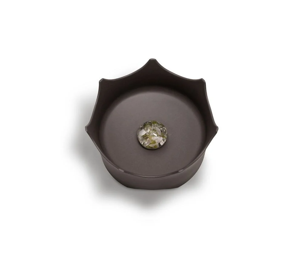 VitaJuwel - Wasserschale (Tiernapf) Crownjuwel - slate grey