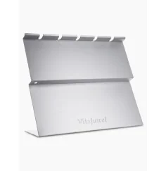 VitaJuwel - Halter 5-fach Edelsteinphiolen (Aluminium)