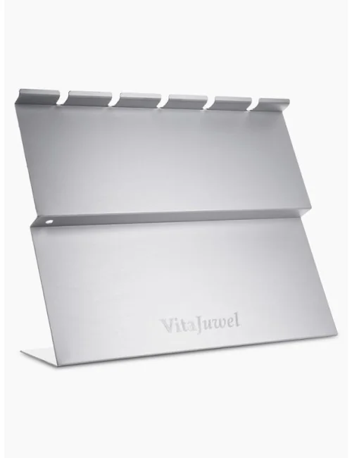 VitaJuwel - Halter 5-fach Edelsteinphiolen (Aluminium)